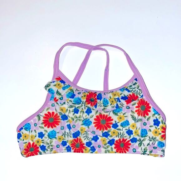 MiniBoden ruffled bikini top 4-5Y - Picture 1 of 4